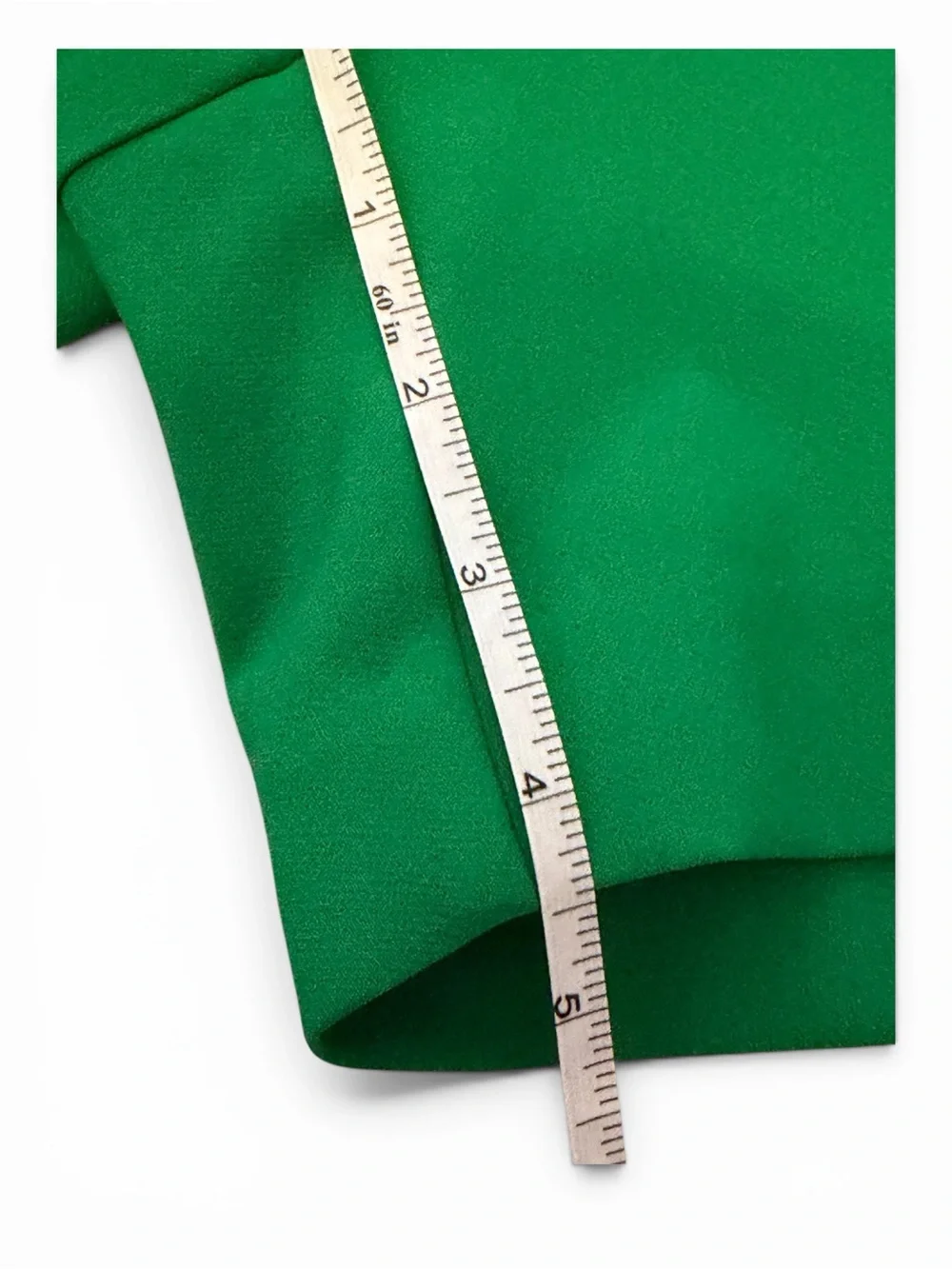 Rachel Zoe Emerald Green High-Waist Tailored Shorts - Picture 7 of 7